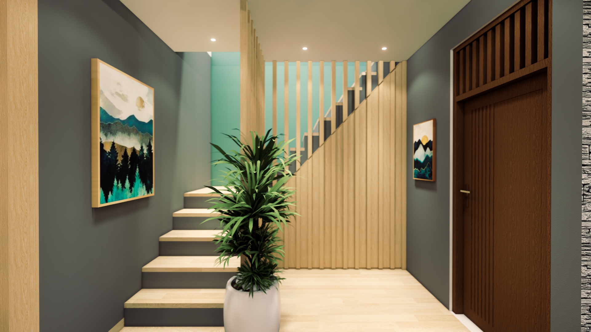 Mr. Eka House Area Tangga